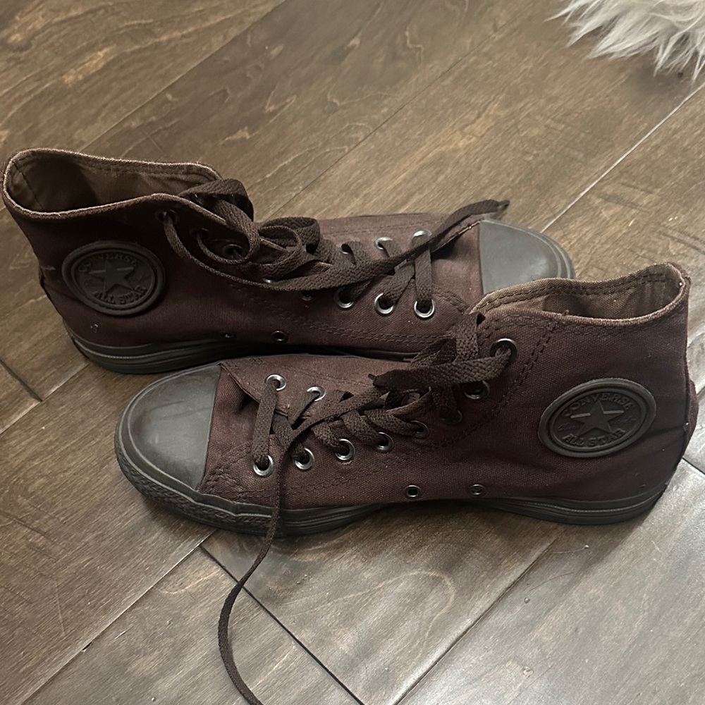 Converse Chocolate High-Top Sneakers
